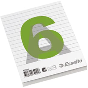 Blok std. toplimet u/H A6 lin 100ark 60g