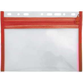 Reißverschlusstasche VELOFLEX VELOBAG XXS, 220 x 160 mm, rot