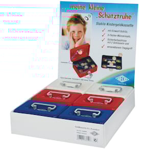 Geldkassette WEDO Gr. 0, farbig sortiert