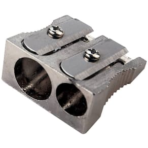 Anspitzer Q-CONNECT Doppelspitzer, silber