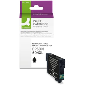 Tintenpatrone Q-CONNECT ersetzt Epson 604XL, schwarz