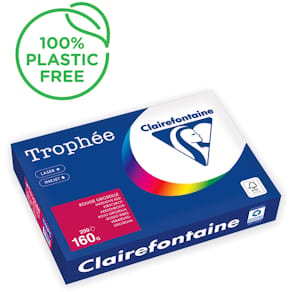 Kopierpapier Clairefontaine Trophée A4 160 g/m² 250 Blatt k.rot