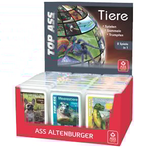 Quartett ASS Tiere, 6 Motive sortiert