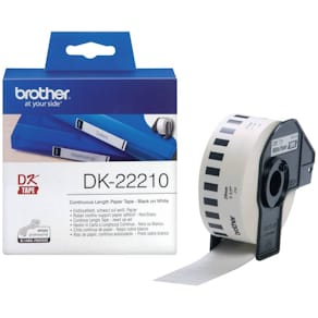 Endlosetikettenrolle Brother DK-22210, 29 mm x 30,48 m