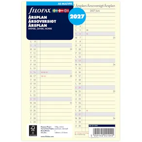 Årsplan A5 2027 Svensk/Dansk/Norsk