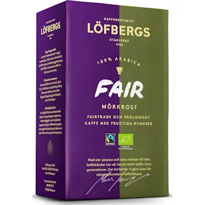 Kaffe LÖFBERGS Fair Dark Eko/FT 450g