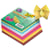 Vouwblaadjes Folia, ft 15 x 15 cm, pak van 500 blaadjes