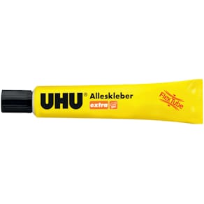 Alleskleber UHU extra FlexTube, Kunststofftube, farblos, 18 g