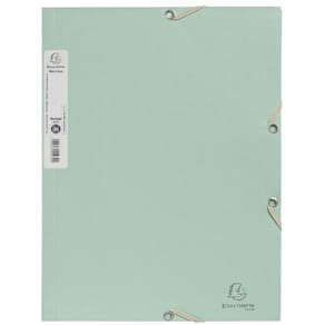 Gummibandsmapp AutentiK 3-k A4 grön