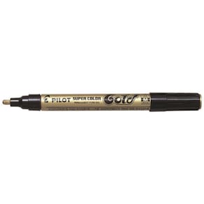 Pilot Dekor M Guld, 2mm