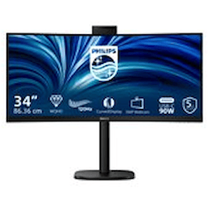 Philips 34B2U3600CH - 3000 Series - LED-skärm - böjd - 34"