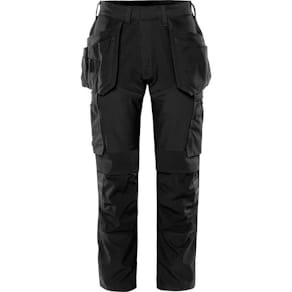 Hantvbyxa stretch 2596 LWS svart C152
