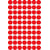 Etiketten Apli rond in etui, Ø 19 mm, rood, 560 stuks, 70/blad
