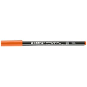 Porzellan-Pinselstift edding Brushpen, orange