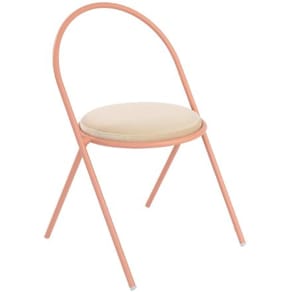 Stol PAPERFLOW Saturne rosa/offwhite (2)