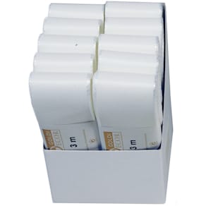 Taftband Goldina Basic, 40mm x 3m, weiß