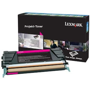 Toner LEXMARK CC X746A3MG 7K rød