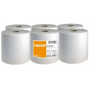 Handtuchrolle Racon Premium, 2-lagig, hochweiß, 6 Rollen à 140 m