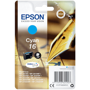 Bläckpatron EPSON C13T16224012 cyan