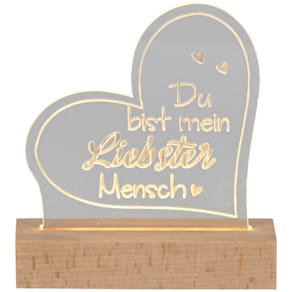 LED-Schild, klar