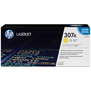 Toner HP 307A, 7.300 pagina's, OEM CE742A, geel