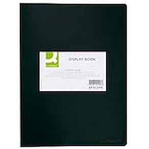 Sichtbuch Q-CONNECT, A4, schwarz