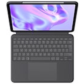 Logitech Combo Touch - Tangentbord och foliefodral - med pekdyna