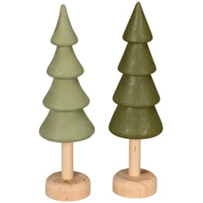 Deko-Baum POSIWIO, 2 Modelle, 6,5x6,5xH24cm / 7x7xH24cm