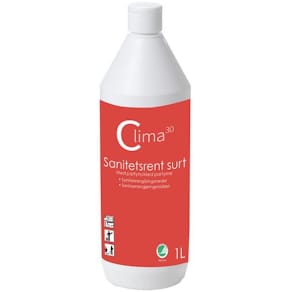 Sanitetsrent CLIMA30 surt parfymerad 1L