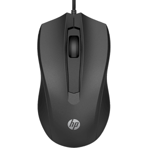 HP 105 - Mus - höger- och vänsterhänta - optisk - 3 knappar