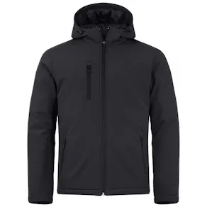 Softshelljacka Padded CLIQUE svart L