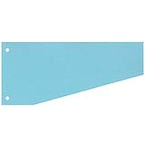 Trennstreifen WEKRE Trapez, blau, 100 Stück