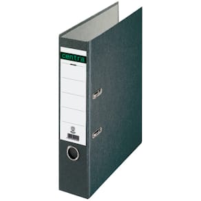 Ordner Centra Standard, Pappe, A4, 8 cm, schwarz