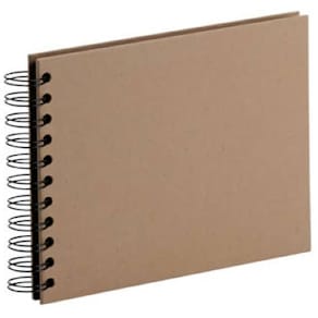 Fotospiralbuch Rössler SOHO, 19,5 x 14,5 cm, kraft