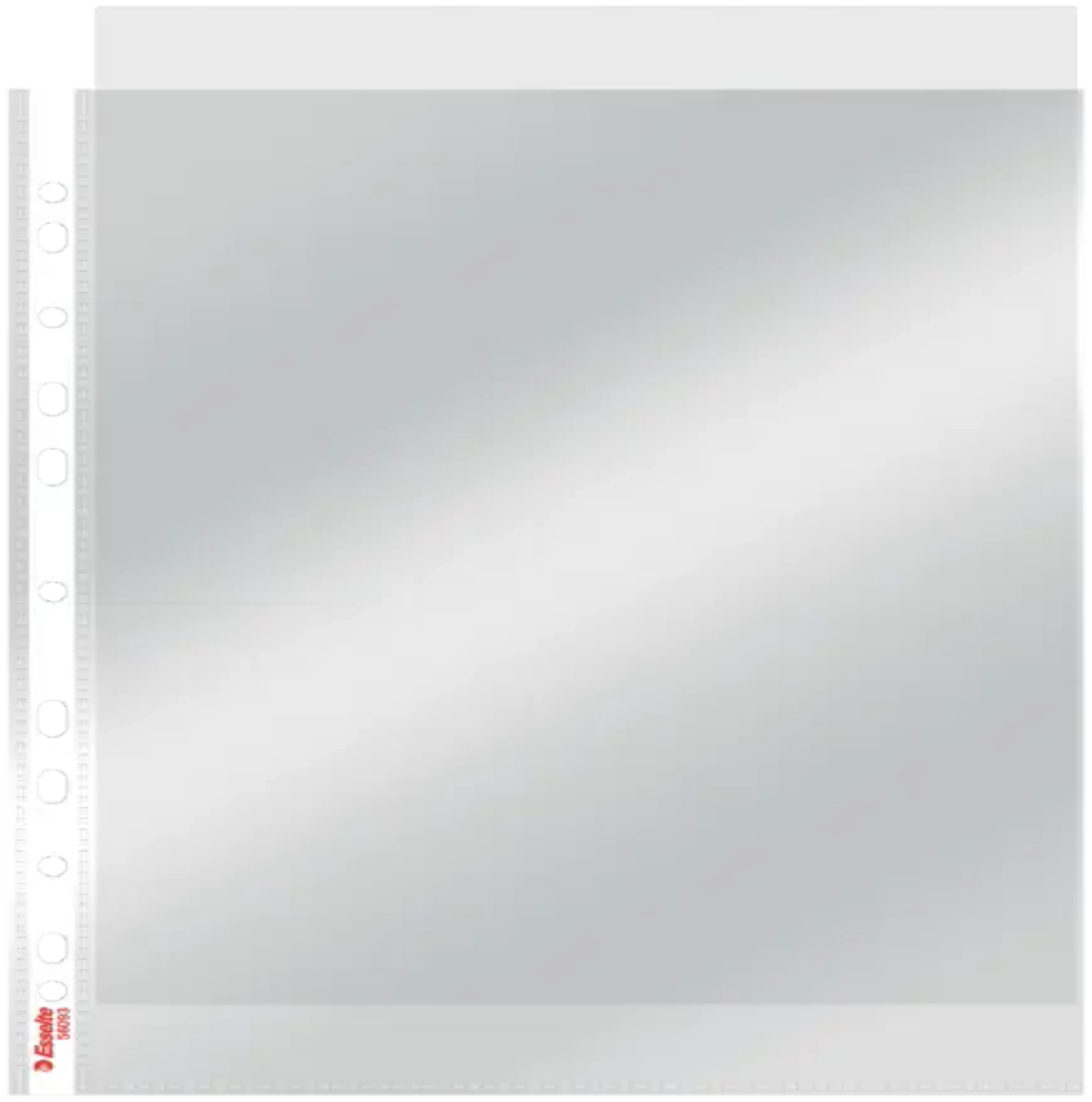 Plastficka ESSELTE A4 Heavy Duty Glasklar 0.11mm, 100st