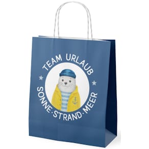 Geschenktragetasche FÜR DICH Grüße vom Meer