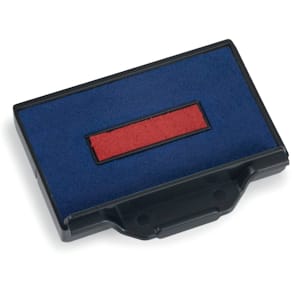 Stempelkissen Trodat 6/53/2, blau/rot, 2er Pack