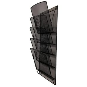 Blankettfack ALBA A4S 5-fack sv metall