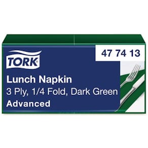 Servett TORK Lunch 3-lags m.grön 150/fp