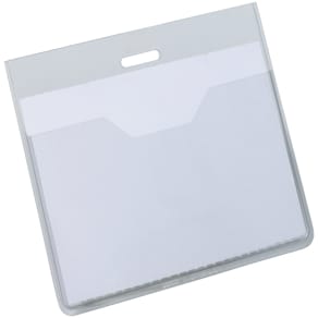 Namensschild Durable, 60 x 90 mm, ohne Clip, 20 Stück