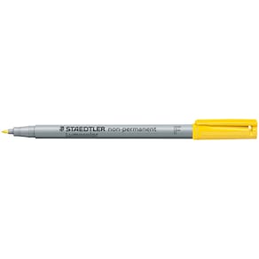 Folienstift STAEDTLER Lumocolor non-permanent F, gelb