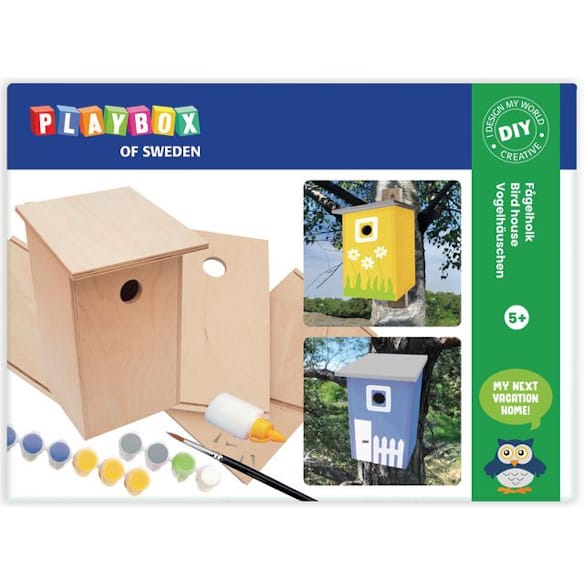 Hobbysett PLAYBOX fuglekasse DIY