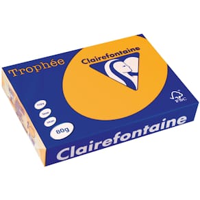 Gekleurd papier Clairefontaine Trophée Pastel, A4, 80 g, 500 vel,