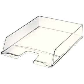 Brevbakke Esselte Centra gennemsigtig, A4, stabelbar, 10 stk