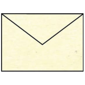 Briefhülle Rössler Coloretti, C6, 5 Stück, chamois marmora