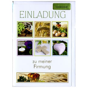 Einladungskarten Firmung, 5 St.