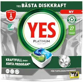 Maskindisk YES Platinum 27