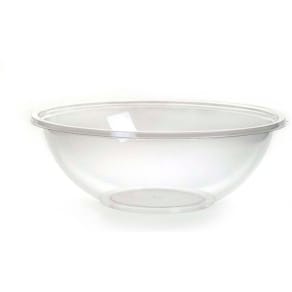Salatbowle PP Ø180/H50 mm, transparent, 60 stk
