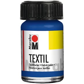 Textilfarbe Marabu Textil, mittelblau, 15 ml