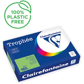 Kopierpapier Clairefontaine Trophee A4, 160 g, 250 Blatt, m.grün